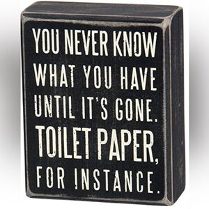 Primitives by Kathy Wooden Box Sign